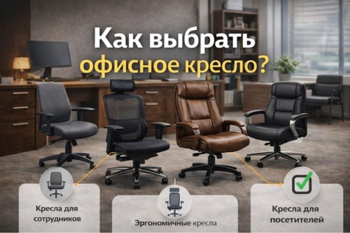 Как выбрать офисное кресло