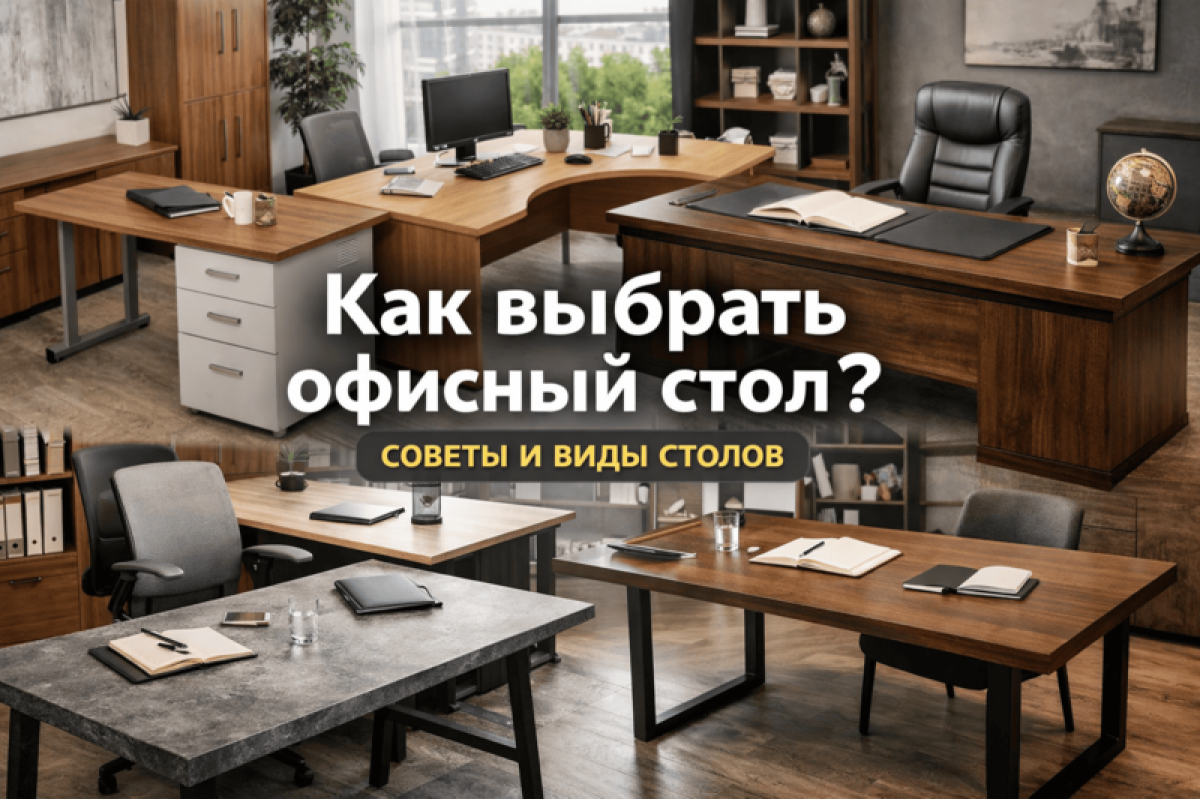 Как выбрать офисный стол